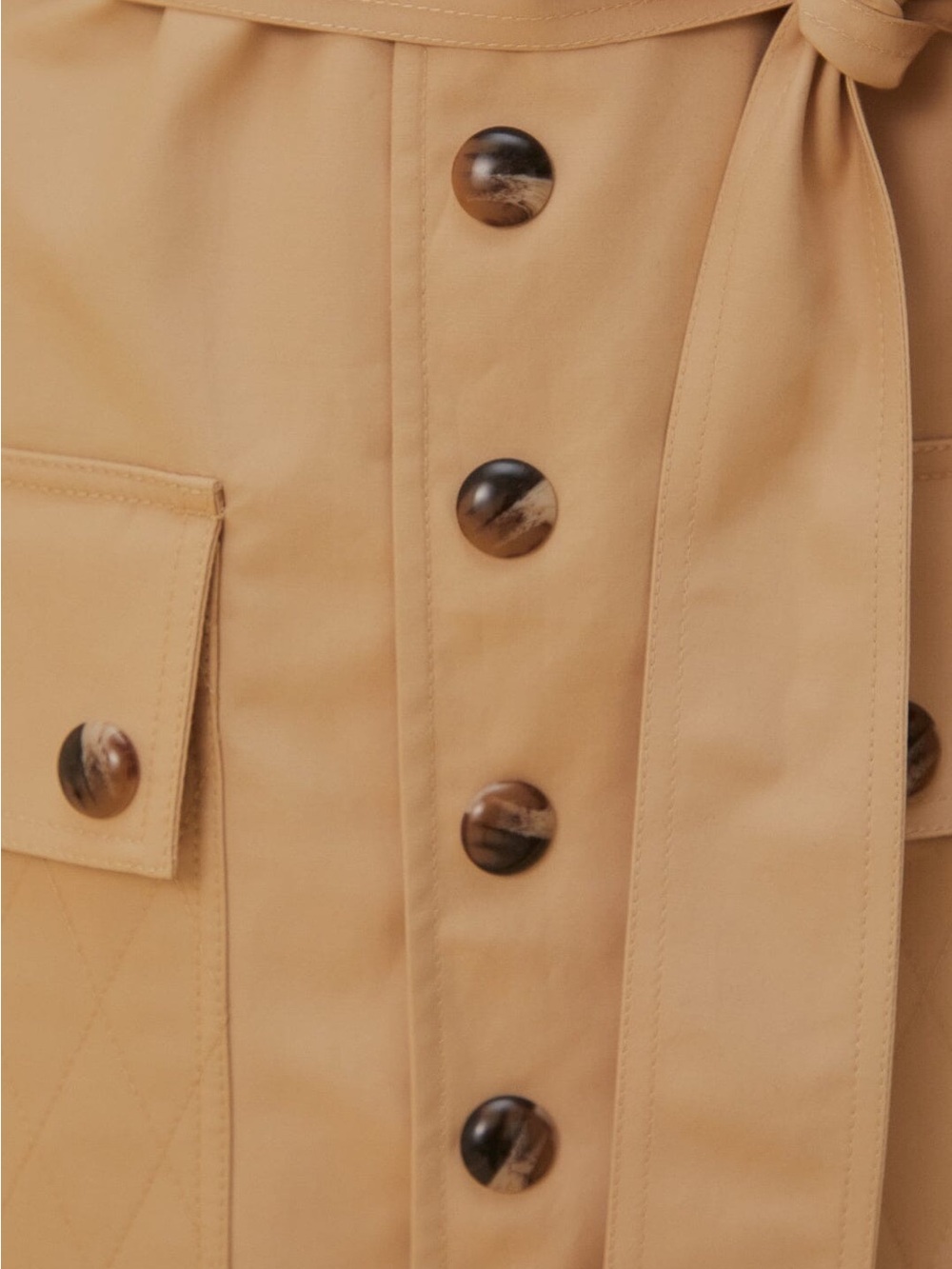 NWT Farm Rio Timeless Trench Coat - Picture 3 of 10